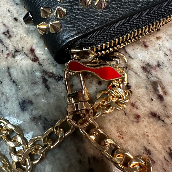 Christian louboutin panetone black leather - Picture 6 of 12